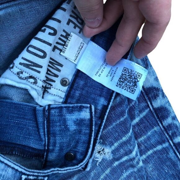 TRUE Religion Jeans Size 29 MICK Blue - Picture 6 of 10